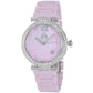 Jivago Women’s Bijoux Swiss Quartz Stainless Steel/Pink