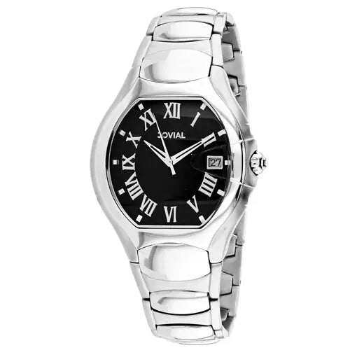 Jovial Men’s Classic Analog Quartz Stainless Steel Watch