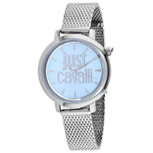 Just Cavalli Women’s Logo Stainless Steel Watch JC1L007M0055