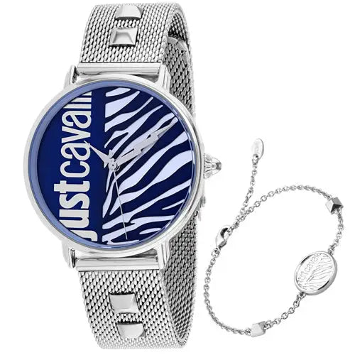 Just Cavalli Women’s Zebra Stainless Steel Watch