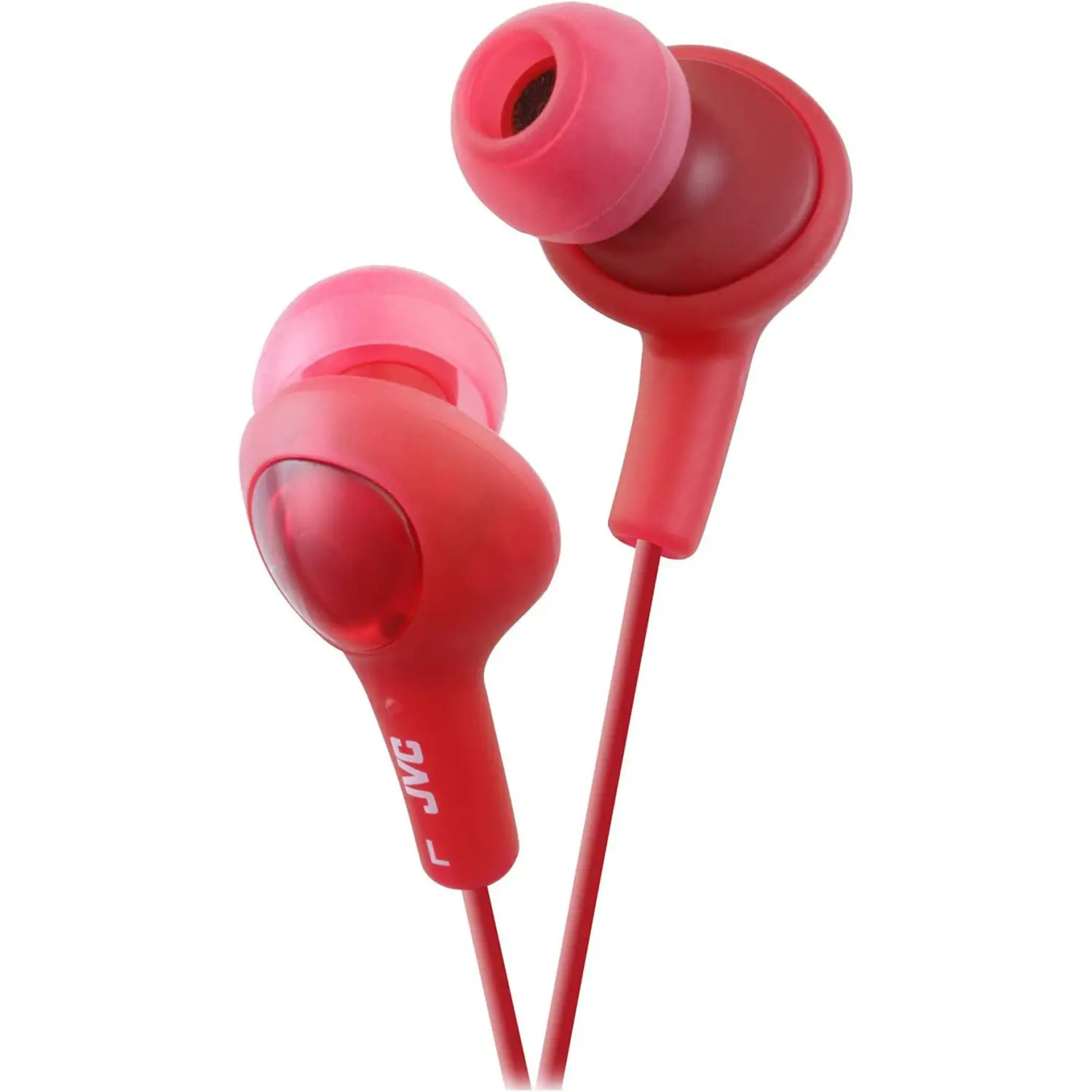 JVC Gumy Plus Soft Rubber Inner-Ear 3Ft Wired Headphones
