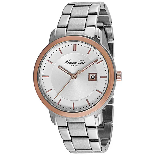 Kenneth Cole NY Men’s Analog Quartz Stainless Steel Watch