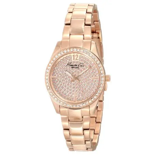 Kenneth Cole NY Women’s Analog Quartz Rose Gold Ionic Plated