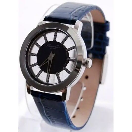 Kenneth Cole NY Women’s Quartz Stainless Steel Blue Leather