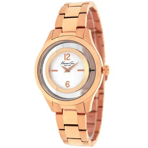 Kenneth Cole Women’s Classic Stainless Steel Rose Gold Tone
