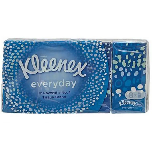 KLEENEX POCKET TISSUES 8 PACK PURSE SIZE KLEENEXT240 - Misc