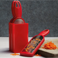 Kuhn Rikon Swiss Stainless Steel Grater with Storage Caddy