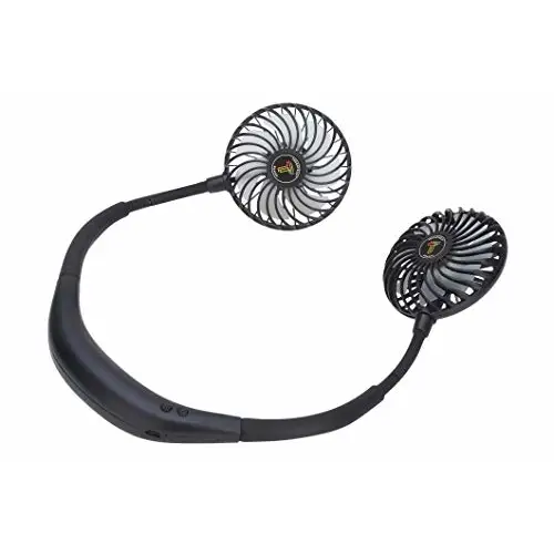 LED Neck Fan with Neckband - Lightweight Small Fan -