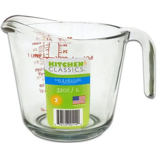 Libra Kitchen Classics Mix & Measure Measuring Cup (32oz/1L)