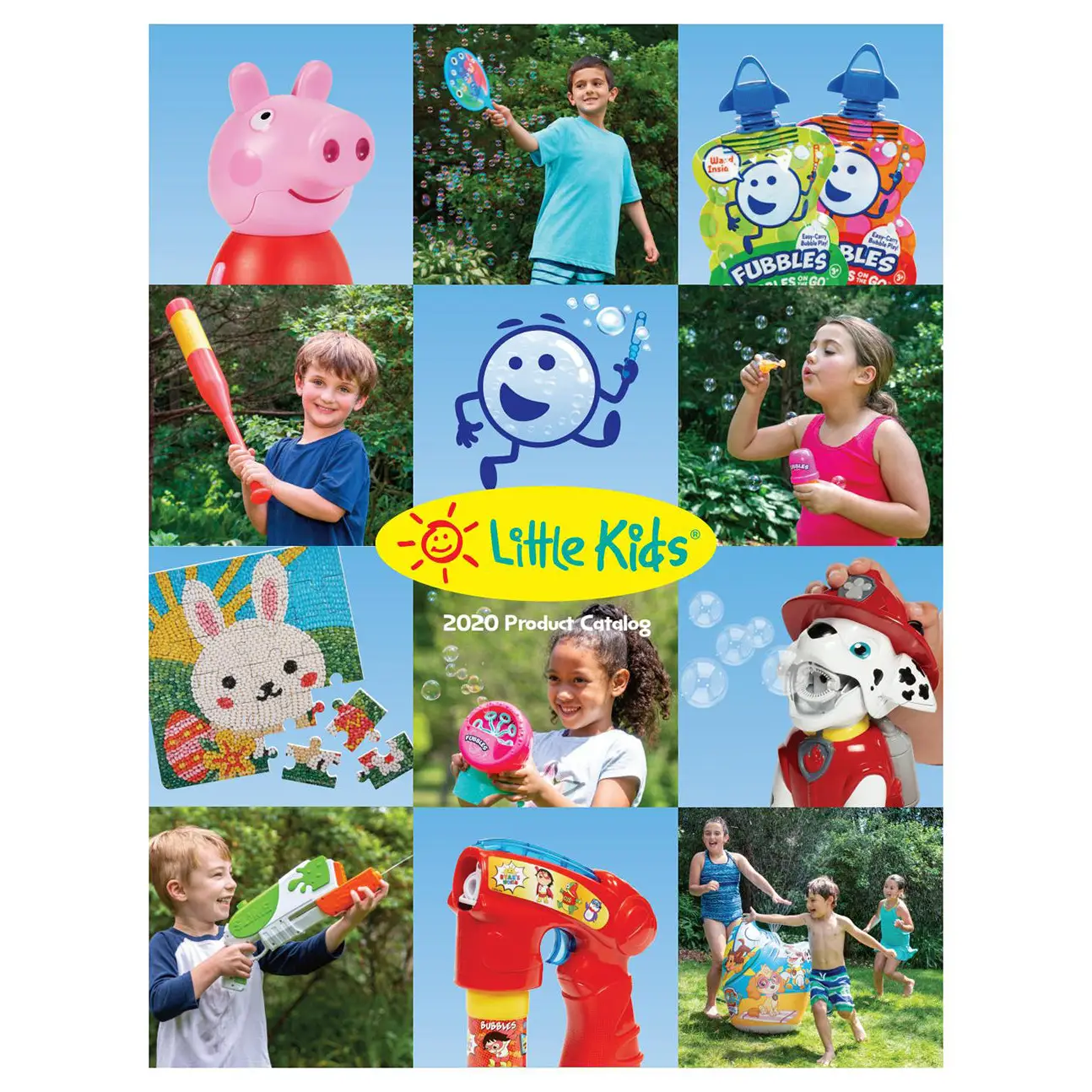 Little Kids Fubbles Bubbles-on-The-Go Single Pouch 3oz (For