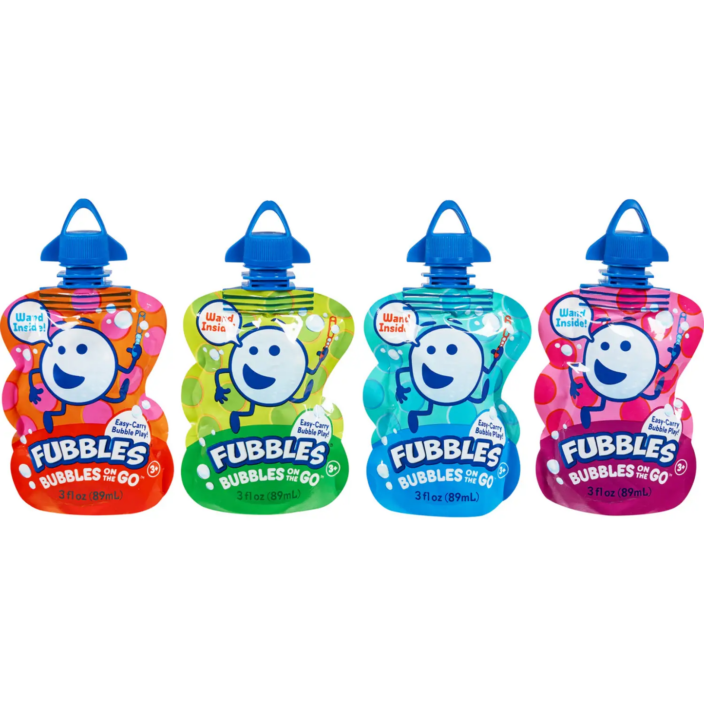 Little Kids Fubbles Bubbles-on-The-Go Single Pouch 3oz (For