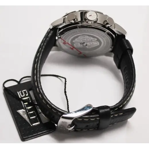 Lotus Men’s CRONO L15644/2 Black Leather Quartz Watch