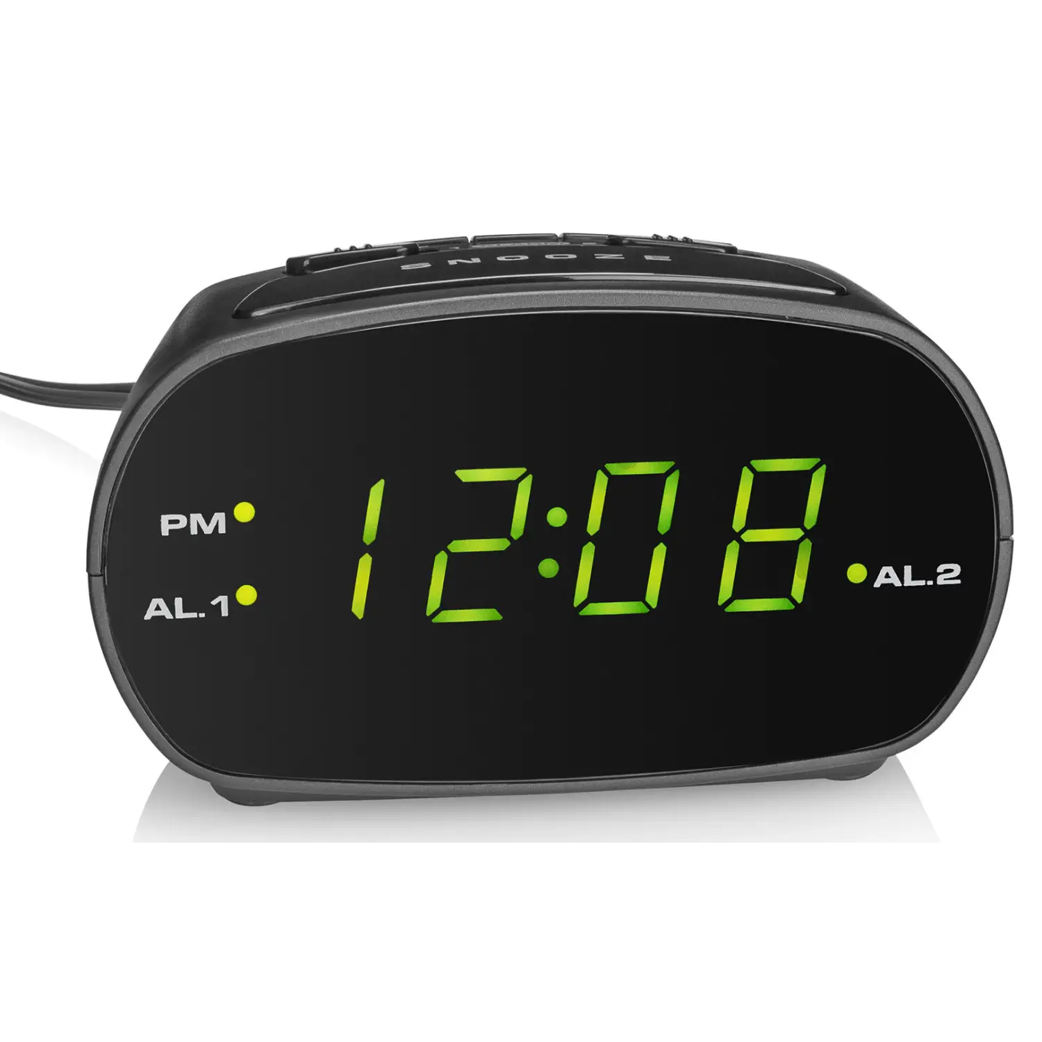 Mainstays Dual Alarm Snooze Electric Digital Alarm Clock