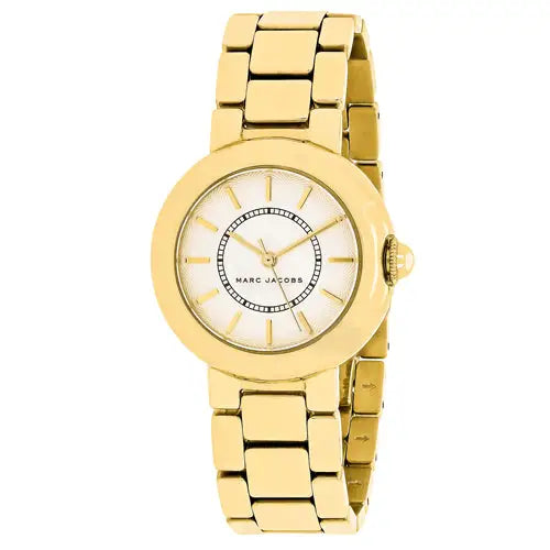 Marc Jacobs Women’s Courtney Stainless Steel Gold Tone Watch