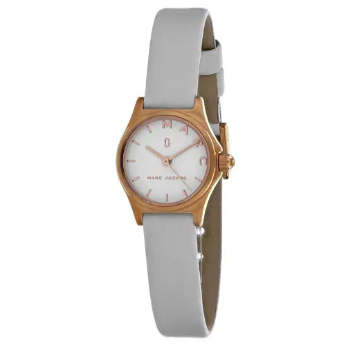 Marc Jacobs Women’s Henry Stainless Steel Leather Watch