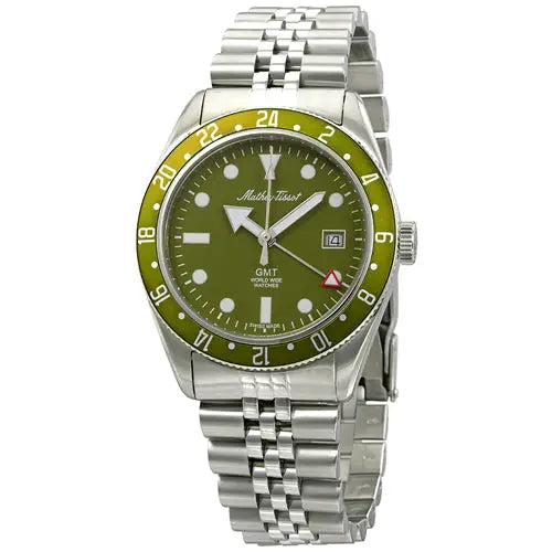 Mathey Tissot Men’s Rolly Vintage Stainless Steel Watch