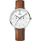 Men's Mocha Leather Watch