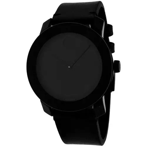 Movado Men’s Bold 30m Quartz Leather Watch 3600306 - Misc