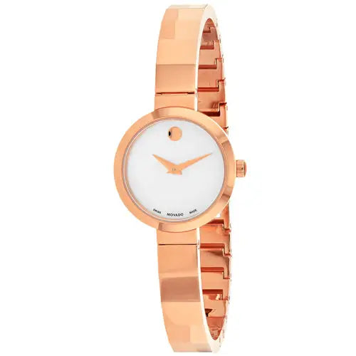 Movado Women’s Novella Swiss Quartz Rose Gold Tone Stainless