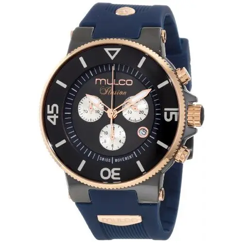 Mulco Unisex MW3-11009-044 Ilusion Ceramic Chronograph Swiss