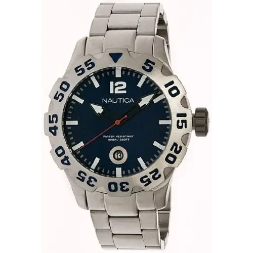 Nautica Steel Bracelet Marine Blue Dial Men’s watch #N17569G
