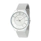 Nine2Five Men’s Neat Quartz Alloy Case Stainless Steel Mesh