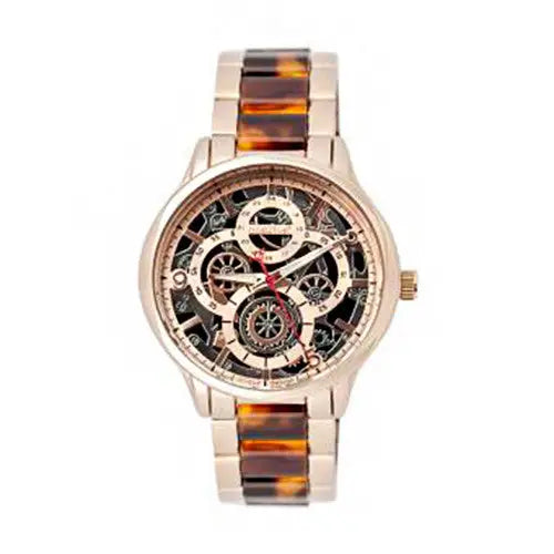 Nine2Five Women’s Mesh Chronograph Rose Gold Alloy/Stainless