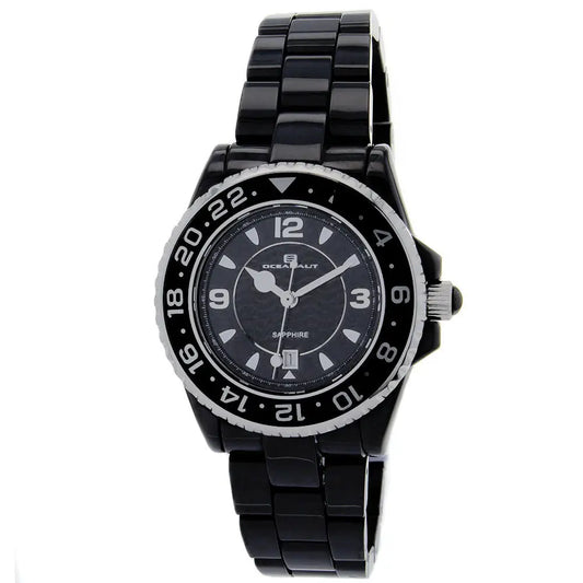 Oceanaut Women’s Quartz Black Stainless Steel/Ceramic Watch