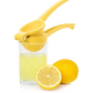 Oggi Aluminum Manual Lemon Citrus Squeezer/Juicer (Yellow)