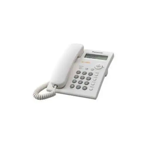 Panasonic KX-TSC11W Corded Phone with Caller ID White - Misc
