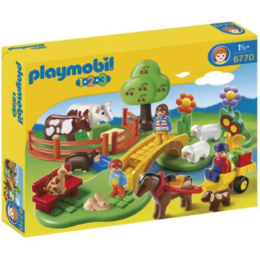 Playmobil 1.2.3 Countryside 6770 (for Kids 18 months and up)