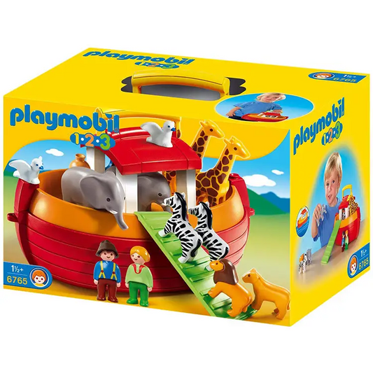 Playmobil 1-2-3 My Take Along Noah’s Ark Playset 6765 (Kids