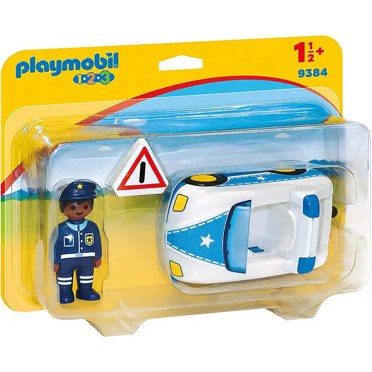 Playmobil 1.2.3 Police Car 9384 (for Kids 18 months and up)
