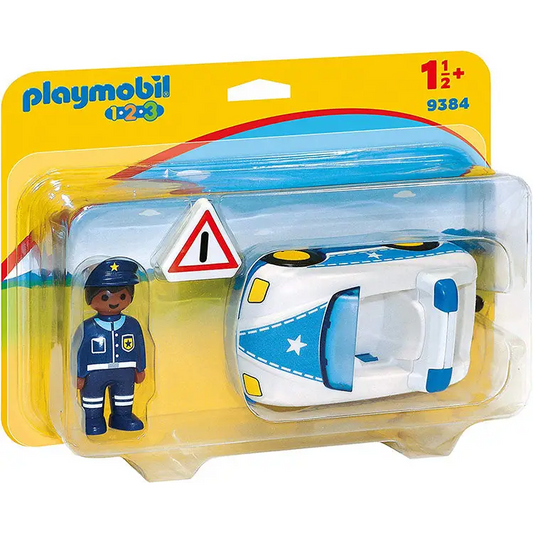 Playmobil 1.2.3 Police Car 9384 (for Kids 18 months and up)