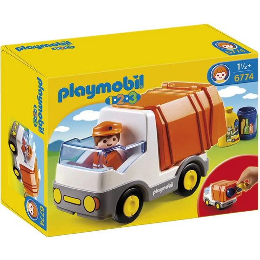 PLAYMOBIL 1.2.3 Recycling Truck 6774 - Misc