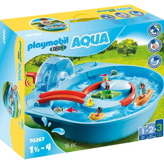 Playmobil 1.2.3 Splish Splash Water Park 70267 (kids 18