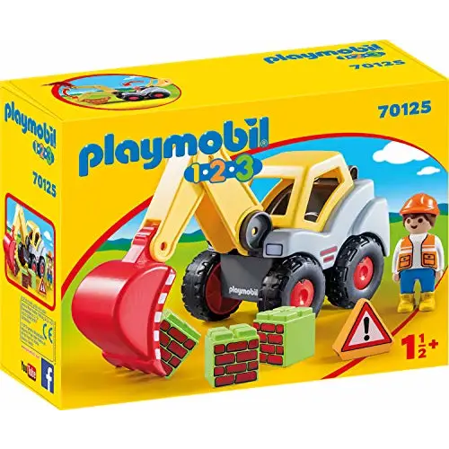 Playmobil 70125 1.2.3. Shovel Excavator - Misc