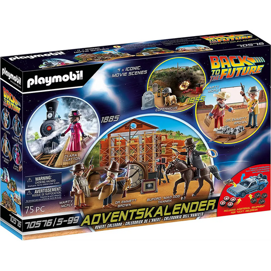 Playmobil Advent Calendar - Back to the Future III 70576