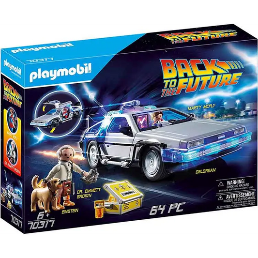 Playmobil Back to the Future DeLorean 70317 (for Kids 6 yrs