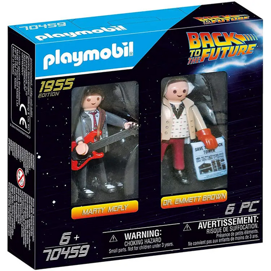 Playmobil Back to the Future Marty Mcfly & Dr. Emmett Brown