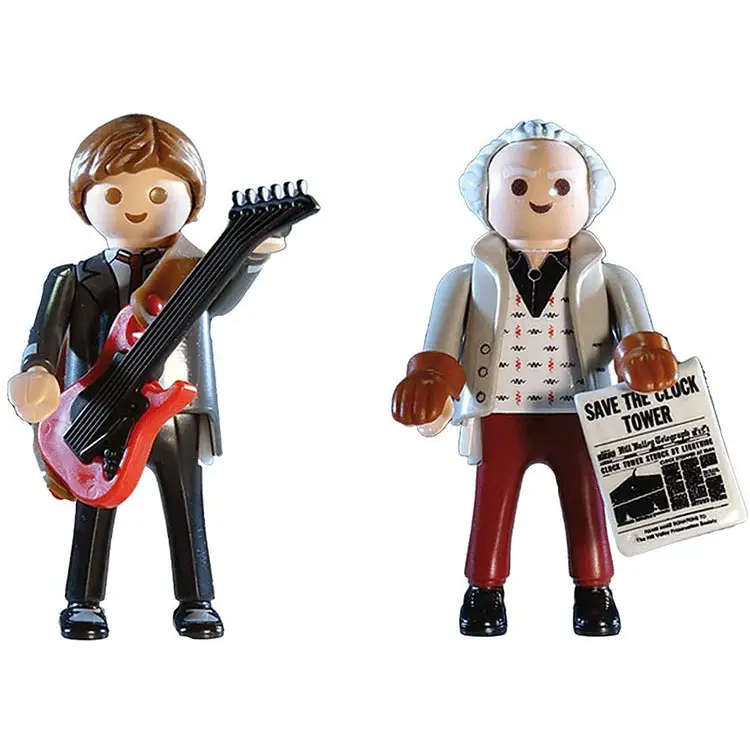 Playmobil Back to the Future Marty Mcfly & Dr. Emmett Brown
