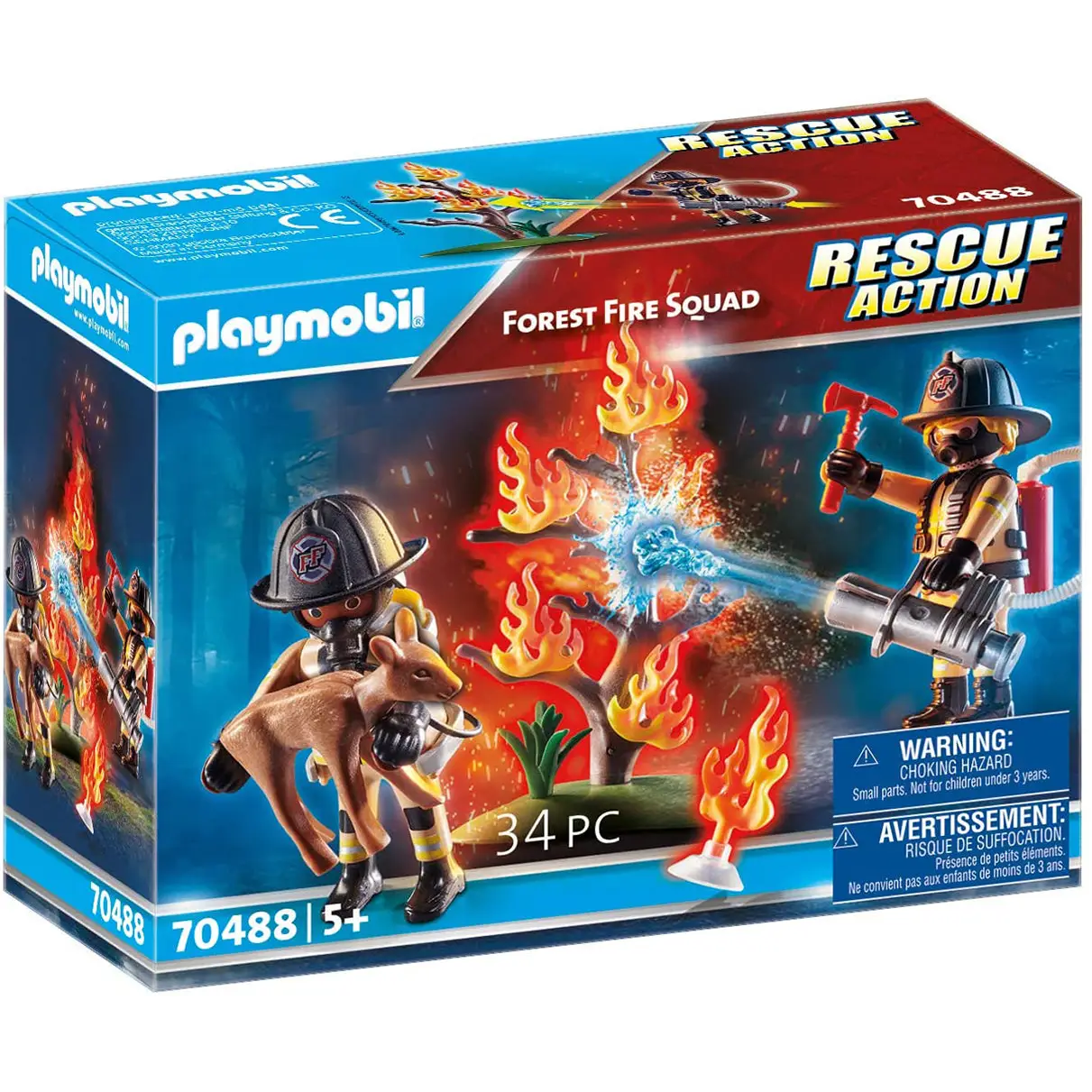 Playmobil City Action - Forest Fire Squad 70488 (for Kids 5