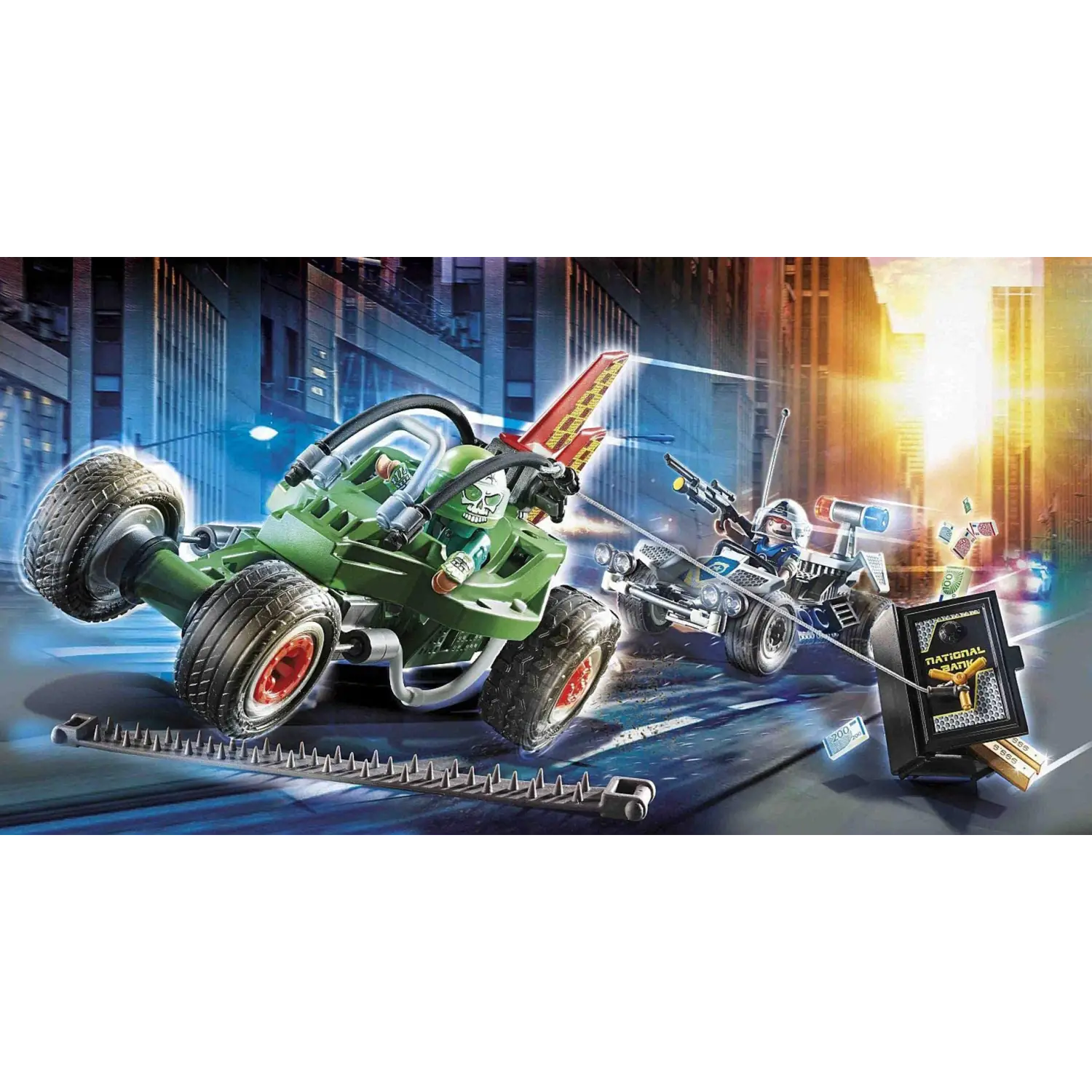 Playmobil City Action - Police Go-Kart Escape 70577 (for Kids 4