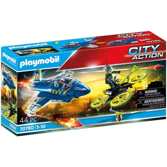 Playmobil City Action - Police Jet with Drone 70780 (for