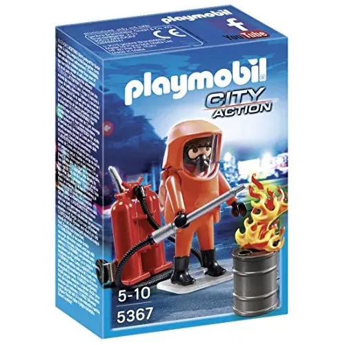 Playmobil City Action Special Forces Firefighter (for Kids 5