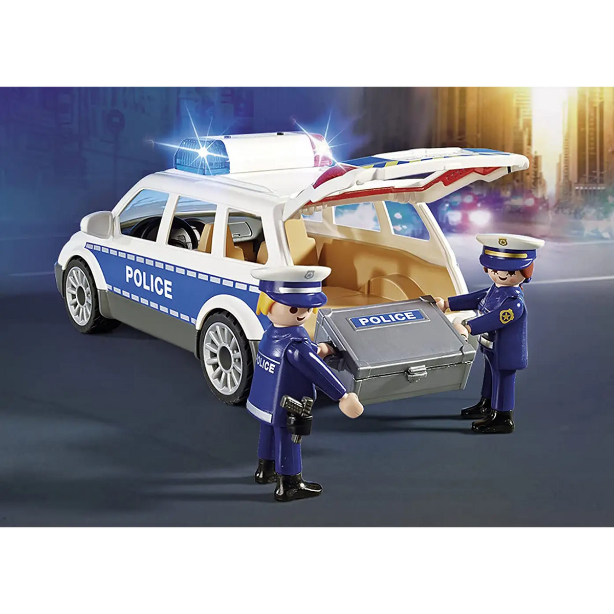 Playmobil City Action Squad Car With Lights And Sound 6920 for Kids playmobil-city-action-squad-car-with-lights-and-sound-6920-for-kids