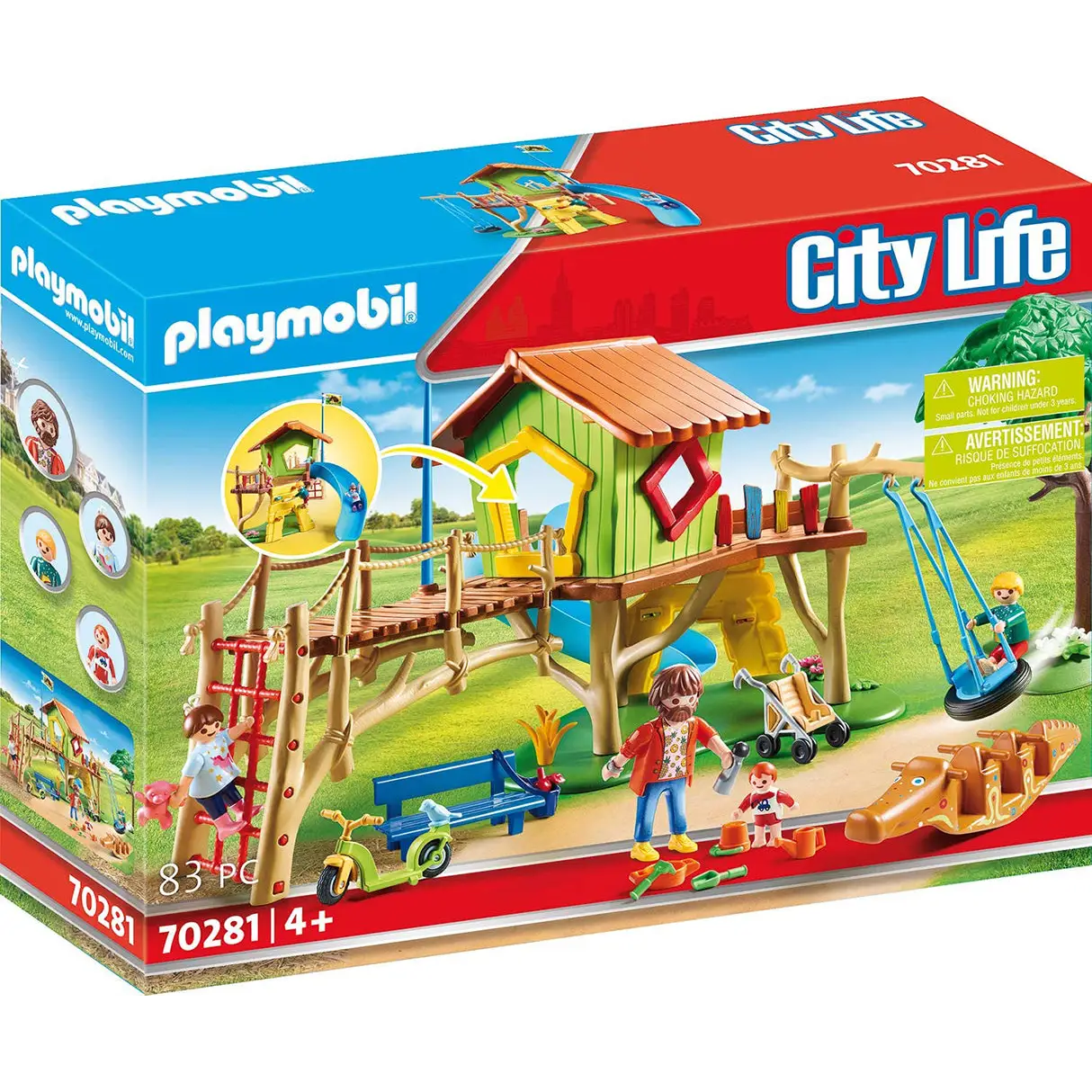 Playmobil City Life - Adventure Playground 70281 (for kids 4