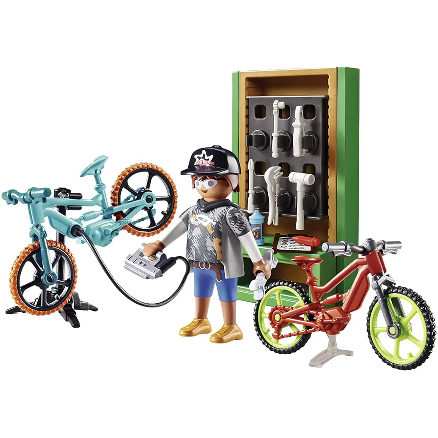 Playmobil City Life - Bike Workshop Gift Set 70674 (for Kids