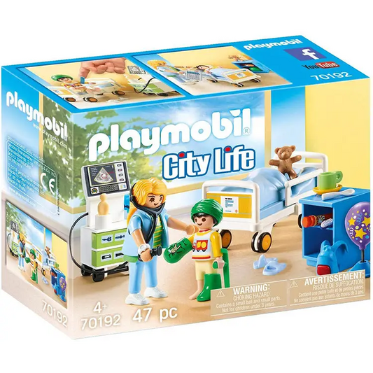 Playmobil City Life Children’s Hospital Room 70192 (for Kids