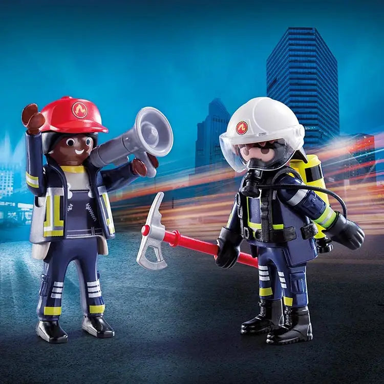 Playmobil City Life Duo Pack Rescue Firefighters 70081 (for